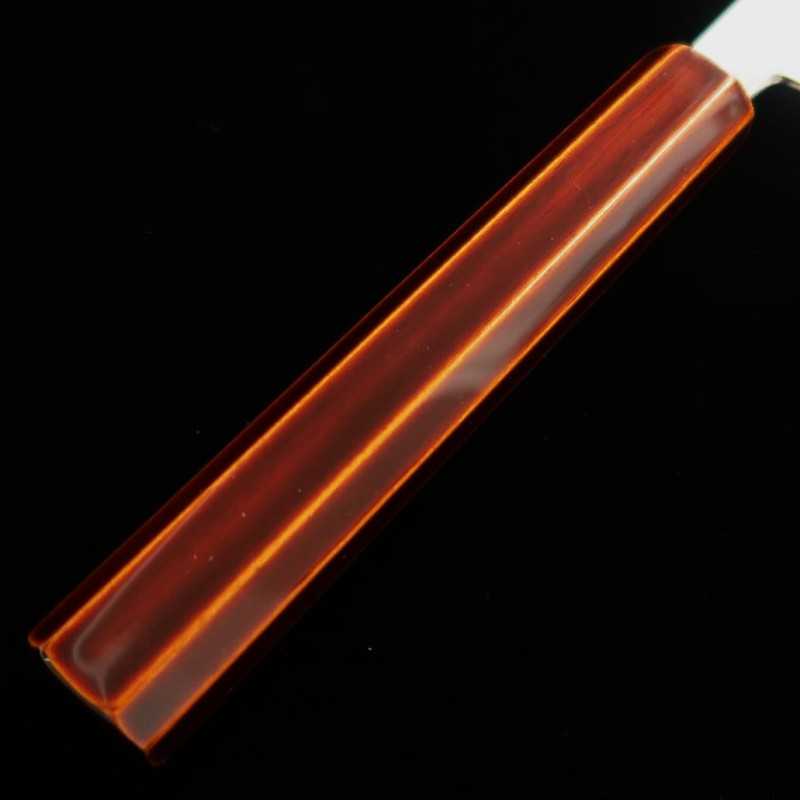 HADO Hagane Gin-san n°3, couteau à trancher, manche octogonal en cerisier laqué (240 mm)
