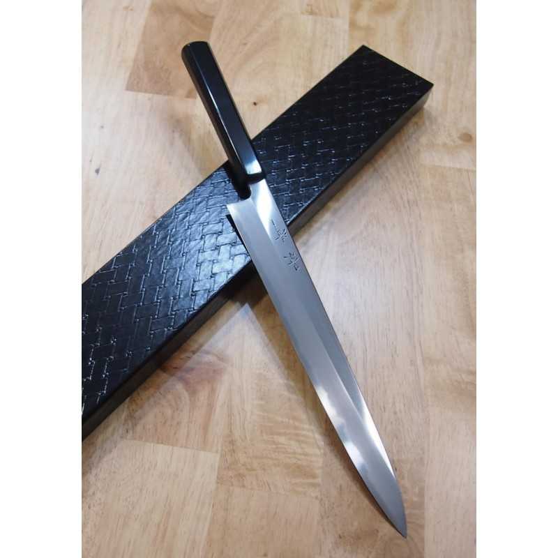 景清KAGEKIYO 筋引 青紙一号 漆黒呂（240/270mm）