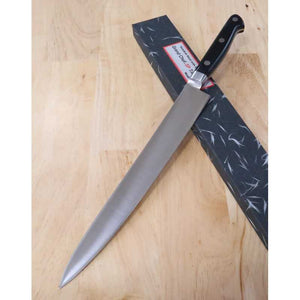 Sujihiki SAKAI TAKAYUKI Grand Chef, acero especial con acabado alveolado para diestros (240/270mm)