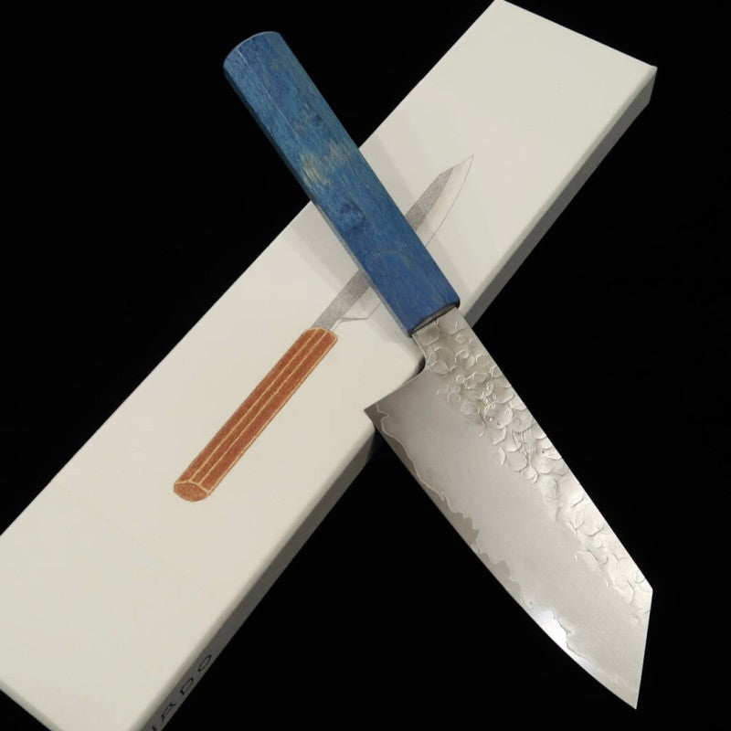 HADO Shiosai SG2 martelé manche en bois stabilisé Petit Bunka (135mm)