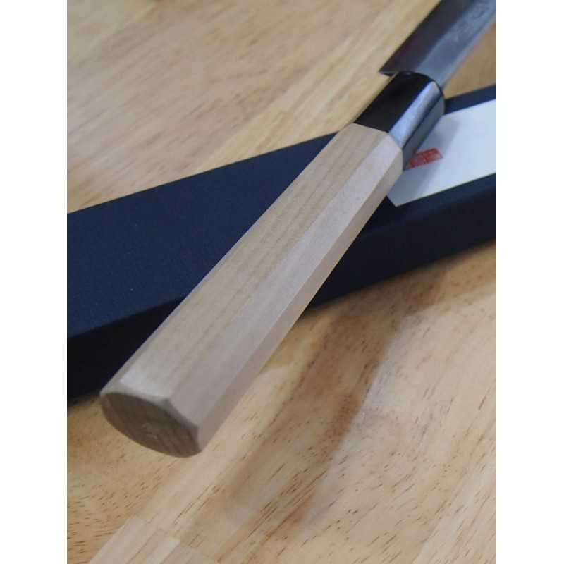 Sakai Kikumori SAKAI KIKUMORI Gokujou acero Shirogami nº2, takobiki para zurdos (300 mm)