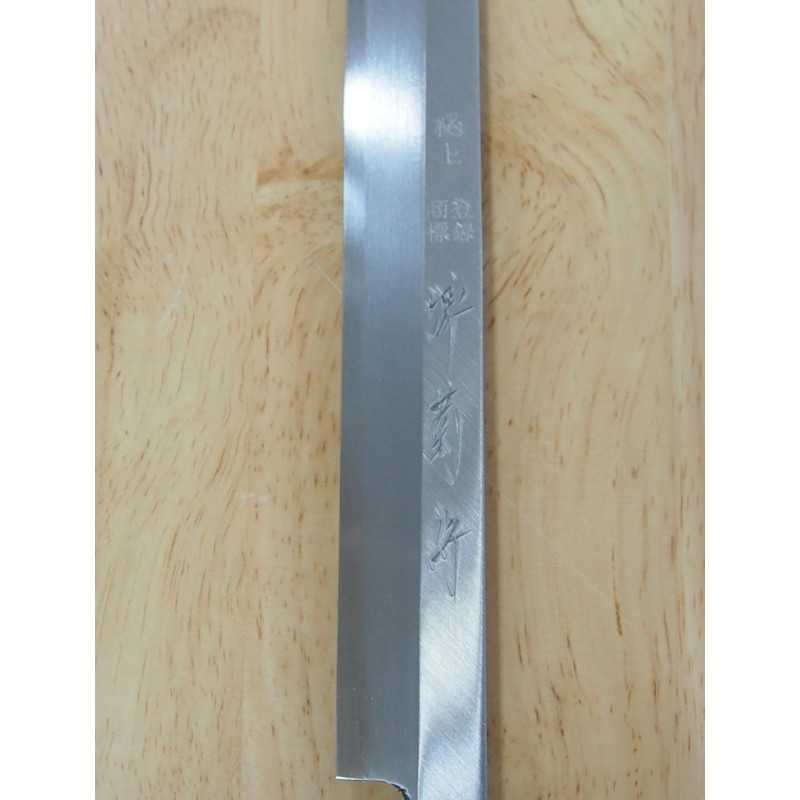 Sakai Kikumori SAKAI KIKUMORI Gokujou acero Shirogami nº2, takobiki para zurdos (300 mm)