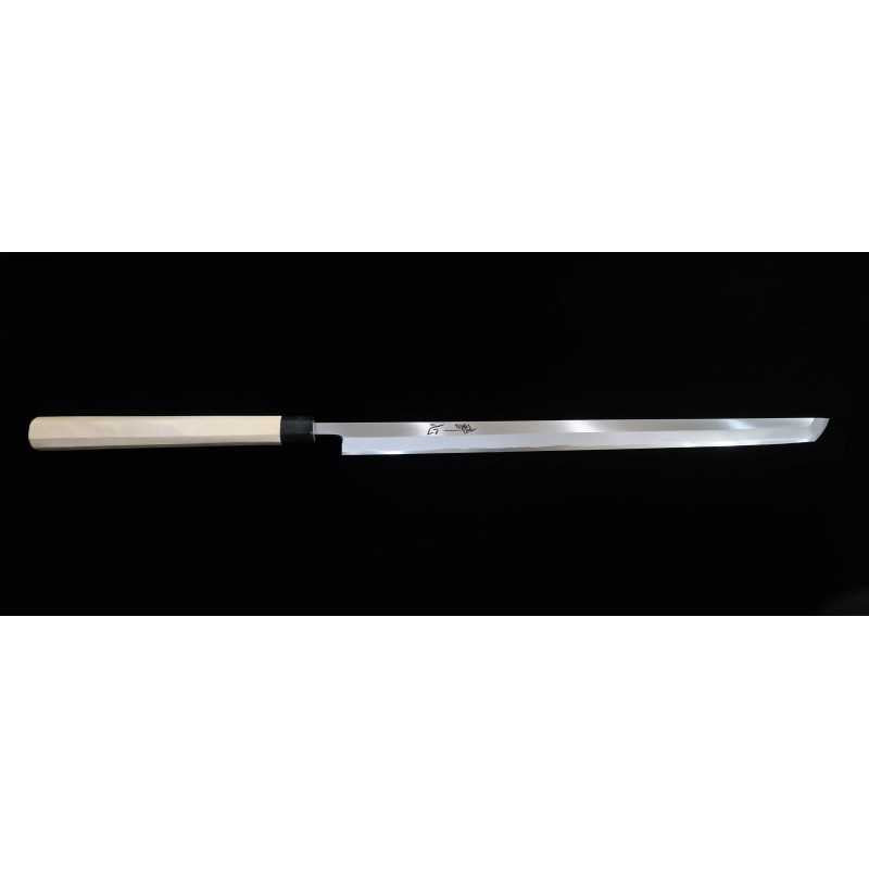 Suishin SUISIN Faca para atum Yasugi, cabo octogonal de magnólia (450/540 mm)