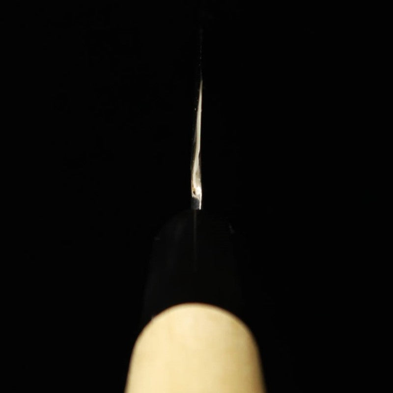 三浦MIURA 薄刃 白紙二号 霞仕上げ 朴柄 （180-210mm）