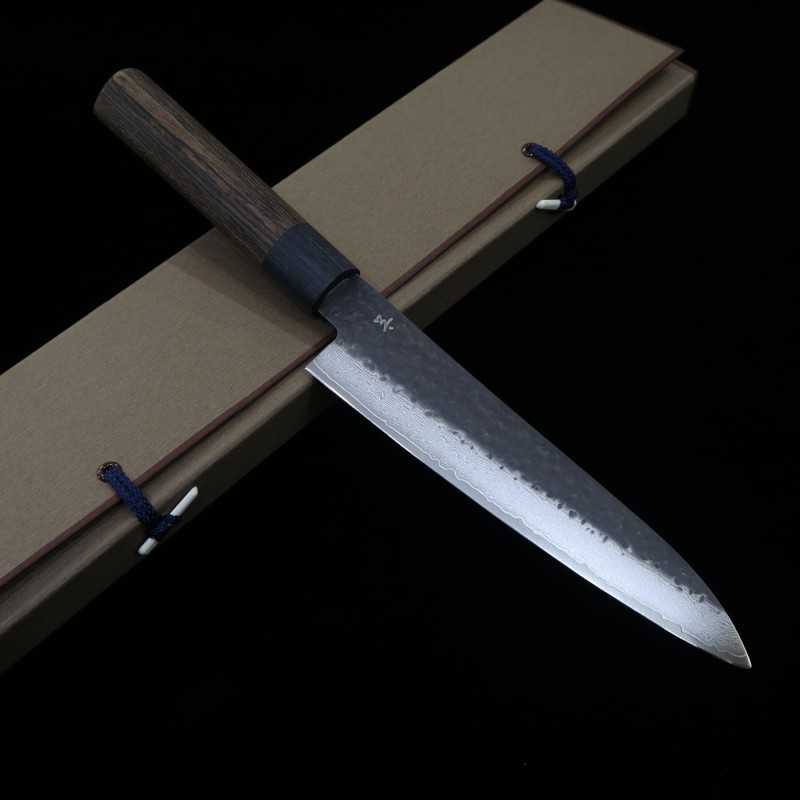 Shizu Takumi SHIZU TAKUMI Gen GEN VG-10 acabado negro damasco cuchillo utilitario (160 mm)