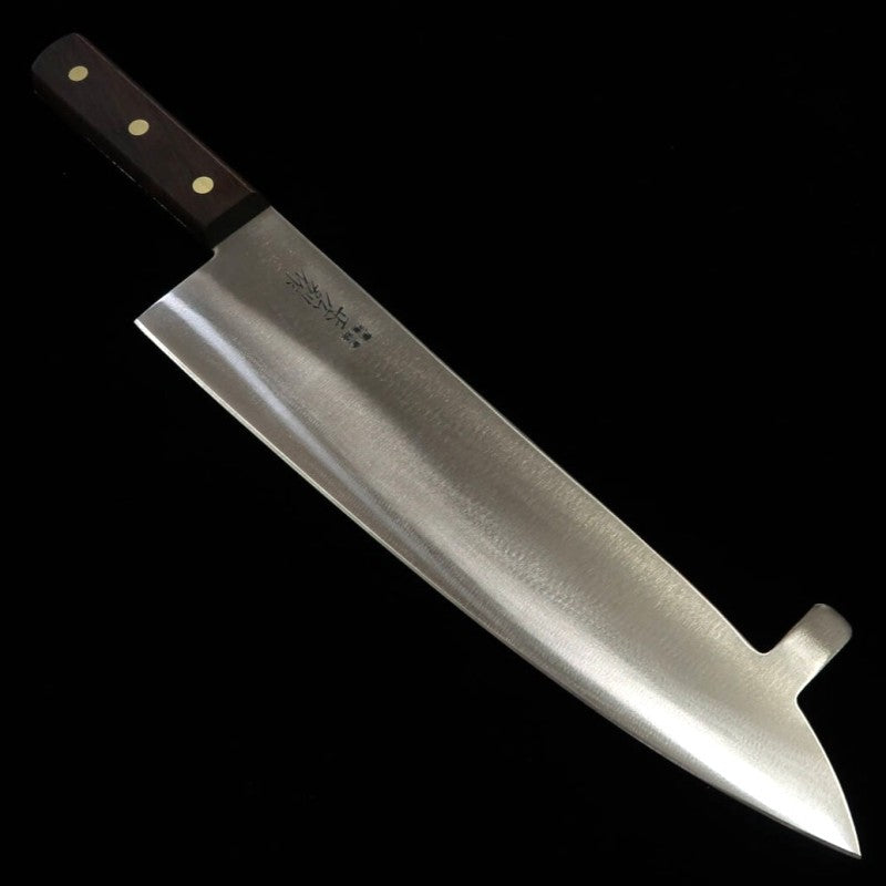 MASAHIRO Seihō modèle spécial, large lame antidérapante, semi-inox (300mm)