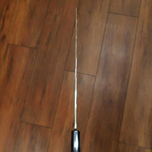 Yanagiba SUISIN obra de Ikeda Yoshikazu, Shirogami nº2, acabado de espejo plano, mango octogonal de ébano (330mm)