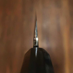 Yanagiba SUISIN obra de Ikeda Yoshikazu, Shirogami nº2, acabado de espejo plano, mango octogonal de ébano (330mm)