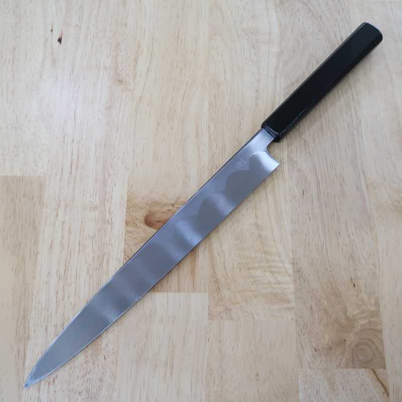 景清 KAGEKIYO 白紙一号 漆緑呂 柳刃 (270/300mm)
