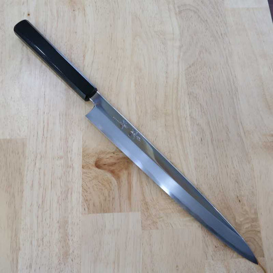 景清 KAGEKIYO 白紙一号 漆緑呂 柳刃 (270/300mm)