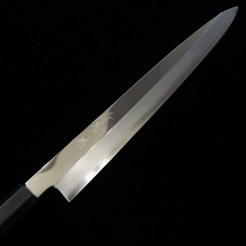 Yanagiba MIURA Obidama VG10 mirror finish ebony octagonal handle (300mm) 