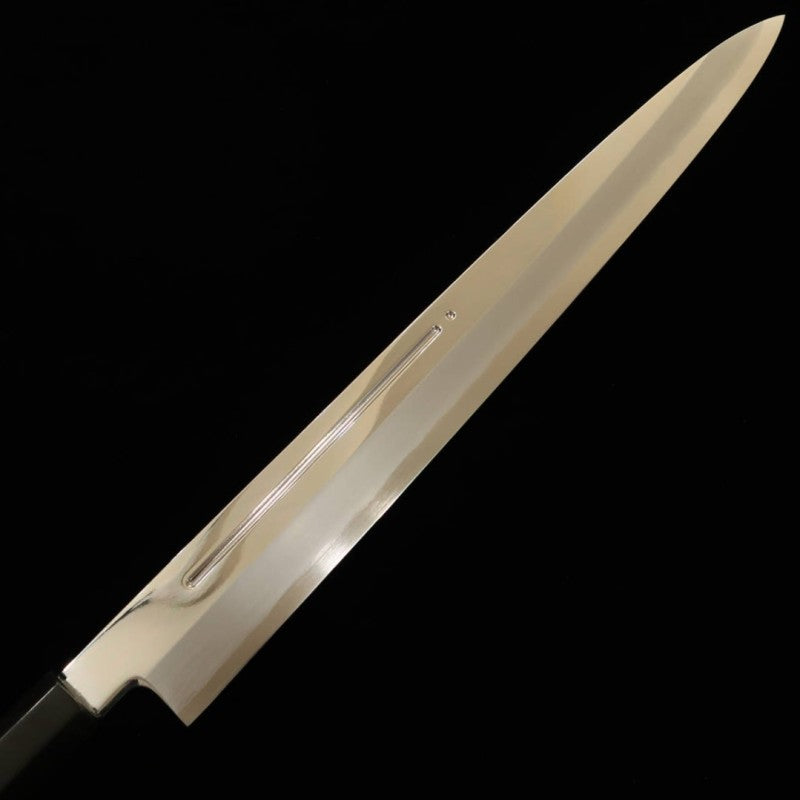 Yanagiba MIURA Ginsan Steel with Ebony Handle, Magnolia Sheath, (330mm) 