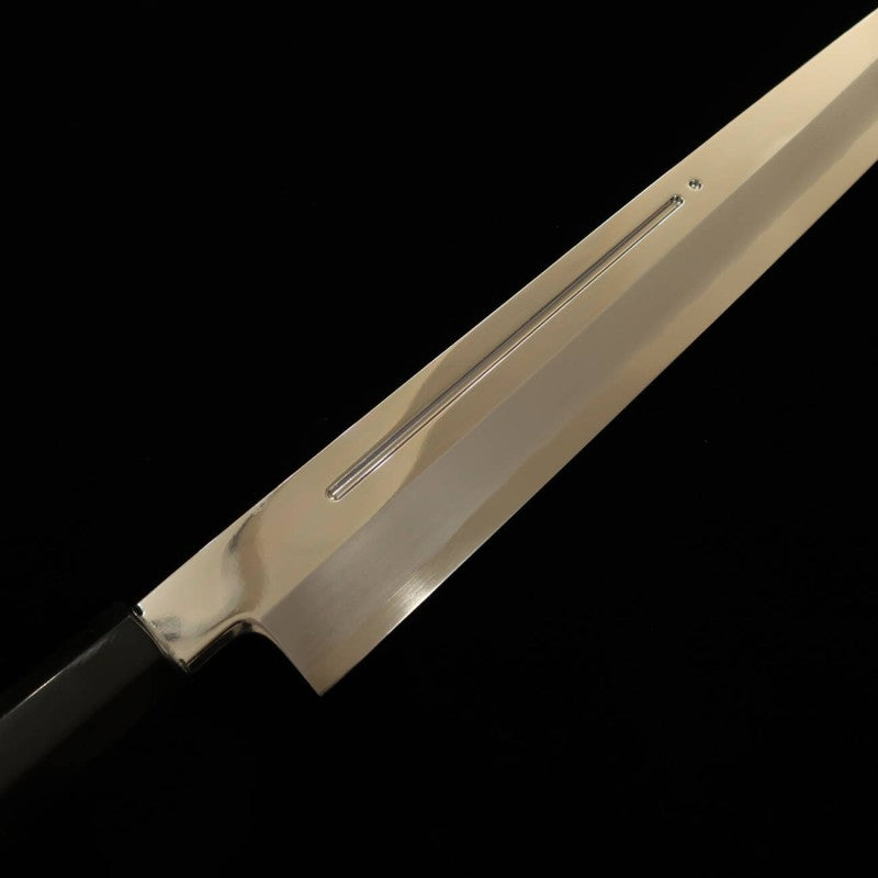 Yanagiba MIURA Ginsan Steel with Ebony Handle, Magnolia Sheath, (330mm) 