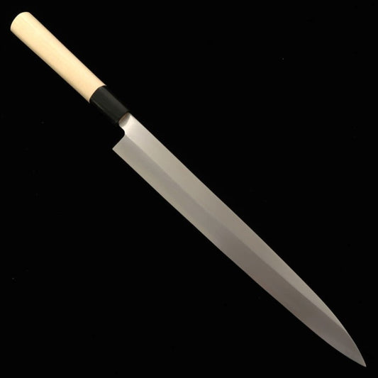 Yanagiba MIURA aço inox molibdênio cabo em Magnólia (240-300mm)