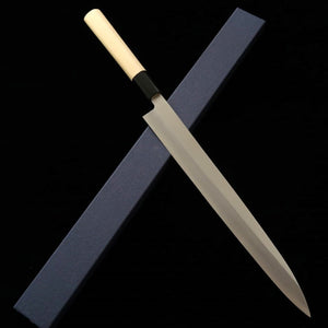 MIURA Miura Yanagiba acero de molibdeno mango de magnolia tipo castaña (240-300 mm)