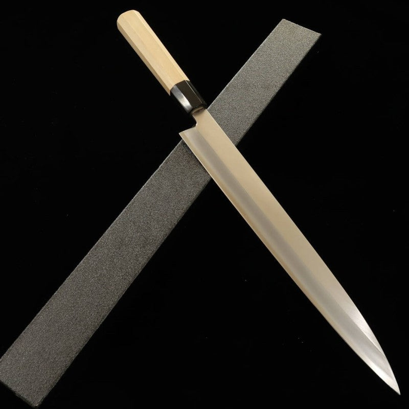 MIURA Yanagiba Ginsan Steel, Magnolia handle (270/300mm) 