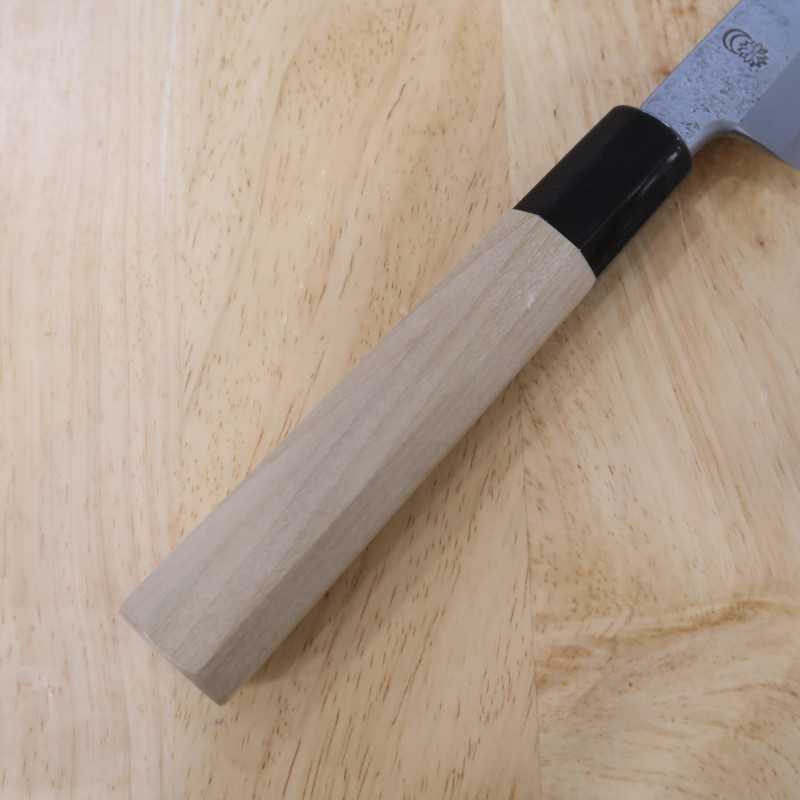 Sakai Kikumori SAKAI KIKUMORI Kikuzuki Nashi Yanagiba Shirogami nº 2 mango octogonal de magnolia (270/300 mm)