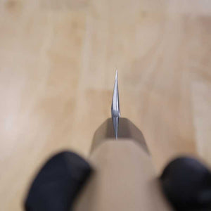 Sakai Kikumori SAKAI KIKUMORI Kikuzuki Nashi Yanagiba Shirogami nº 2 mango octogonal de magnolia (270/300 mm)