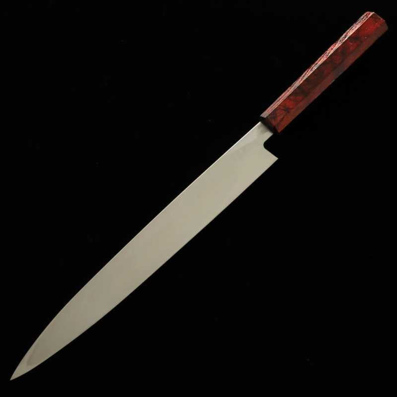 Sakai Takayuki acero molibdeno Nanairo vino carey yanagiba (270/300 mm)