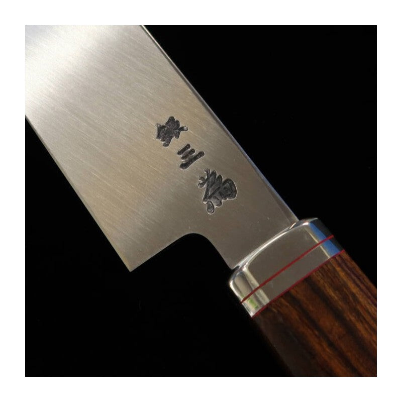 SAKAI TAKAYUKI Shiden Series Yanagiba Knife, Ginsan, Ironwood Handle (300mm)