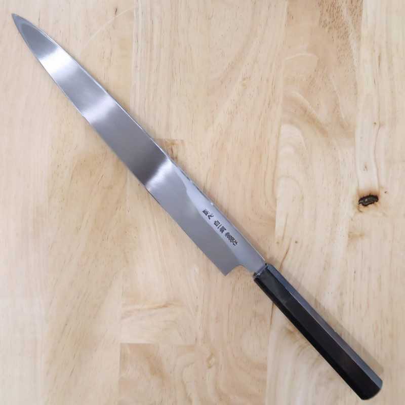 SUISIN Yanagiba Shirogami No. 1 Ebony Handle (270/300mm)
