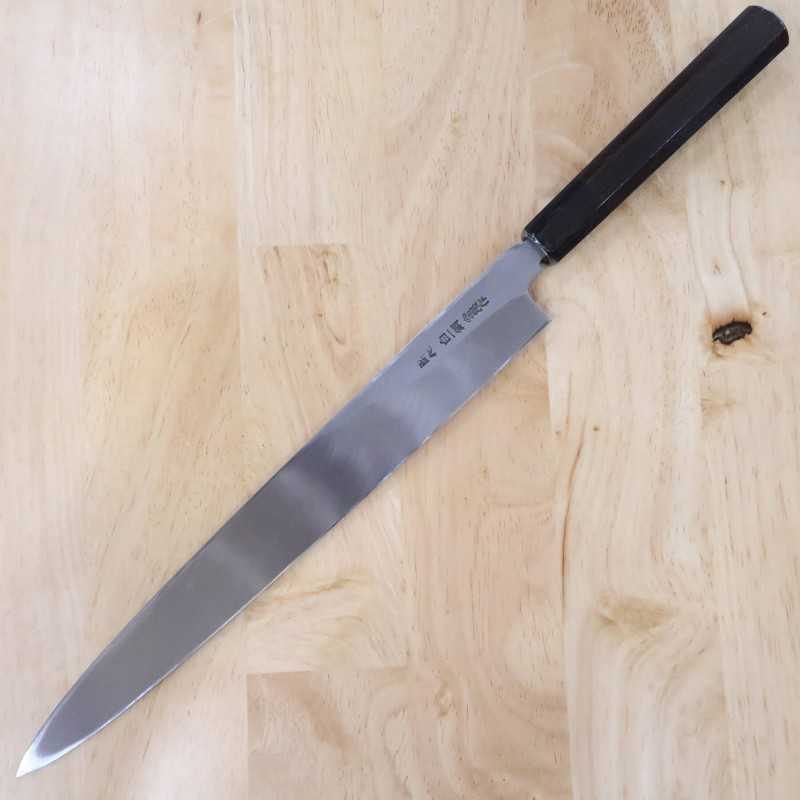 SUISIN Yanagiba Shirogami No. 1 Ebony Handle (270/300mm)