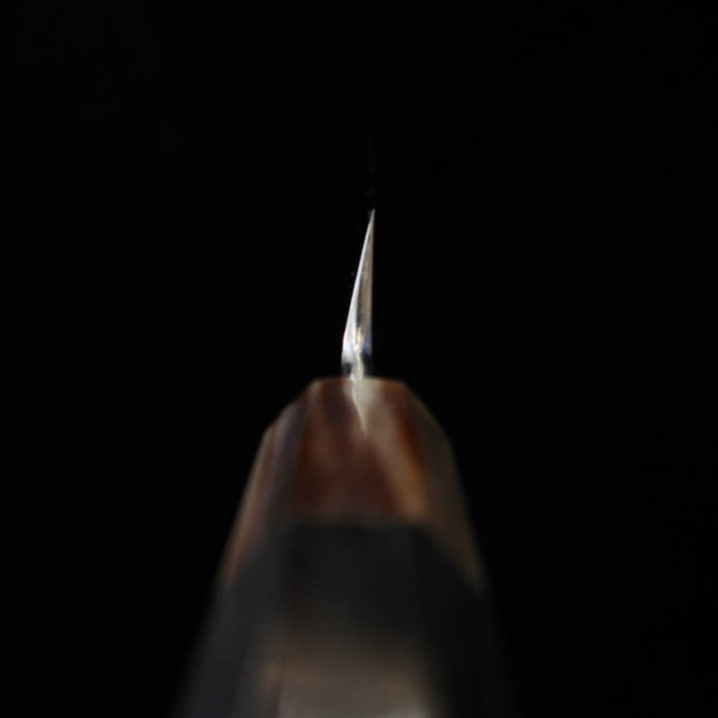 Suisin SUISIN Hon-yaki, fabriqué par Miwa Ikeda, Yanagiba, acier Aogami n°2, manche en ébène, fourreau en magnolia (300 mm)