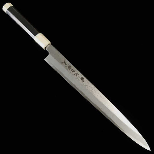 Yanagiba  SUISIN Tanryu Damascus Shirogami nº 1 Forjada por Kenji Togashi (300mm)