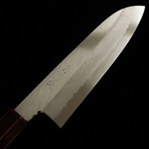 Santoku HADO Ginsan with Kijiro Cherry Octagonal Handle (180mm)
