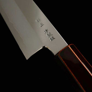 Santoku HADO Ginsan with Kijiro Cherry Octagonal Handle (180mm)