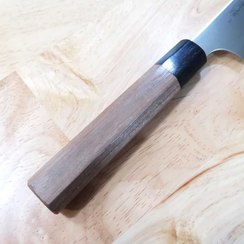 景清 KAGEKIYO ステンレス ウォルナット八角柄 パン切り (240mm)
