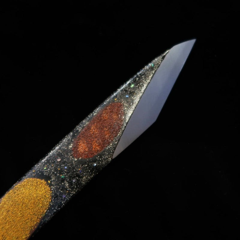 兼工房 切り出し小刀 ～暗黒の輝き～ 24mm