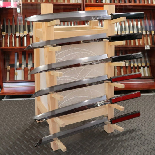 Estante decorativo para cuchillos (desmontable), 6 piezas