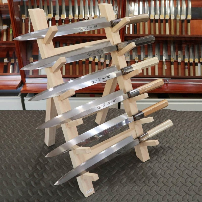 包丁飾り棚　簡易型（6P）