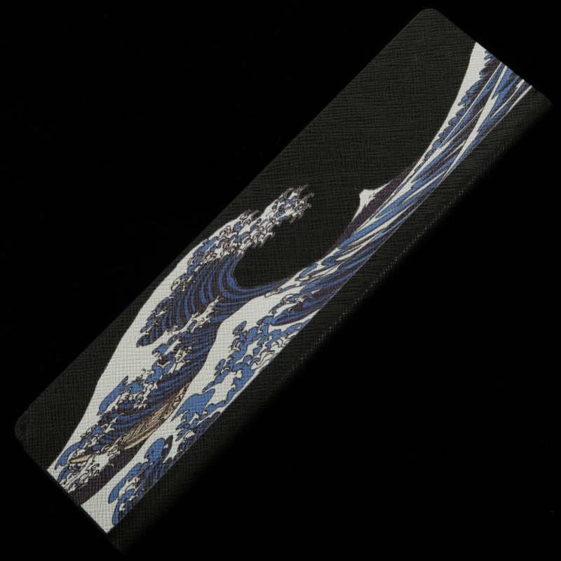 Fourreau magnétique en résine pour couteau Petty – La Grande Vague de Kanagawa (90/150 mm)