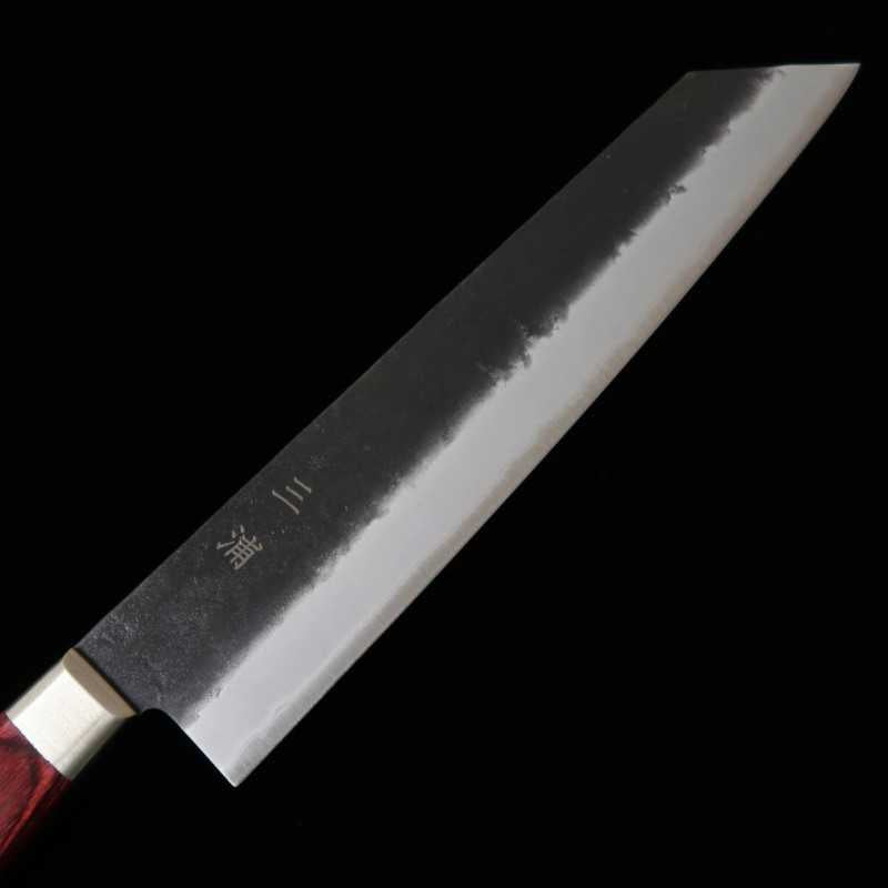 MIURA Kiritsuke Gyuto, Super Blue Steel, Kurouchi, Nashiji (240mm)