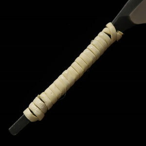 Tomita Japanese Razor Blue Steel Wisteria Wrapped Handle (40mm)