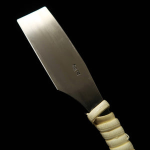 Tomita Japanese Razor Blue Steel Wisteria Wrapped Handle (40mm)