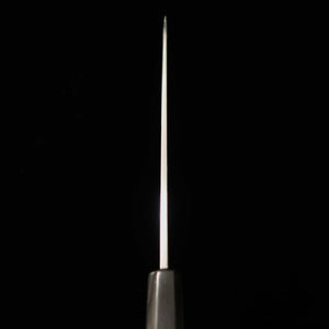MIURA Itadaki – Tanaka Giichi, acier Shirogami n°2, petty, finition shinogi, manche octogonal en ébène (150 mm)