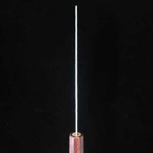 Nakiri MIURA Stainless Steel SLD Satin Nashi Texture with Keyaki Octagonal Handle (165mm)