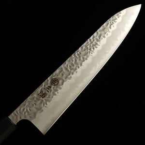 MIURA Gyuto Shirogami No. 1 Hammered Magnolia Handle (240mm)