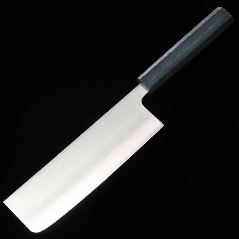 MIURA Nakiri SUS440C Indigo Handle (165mm)