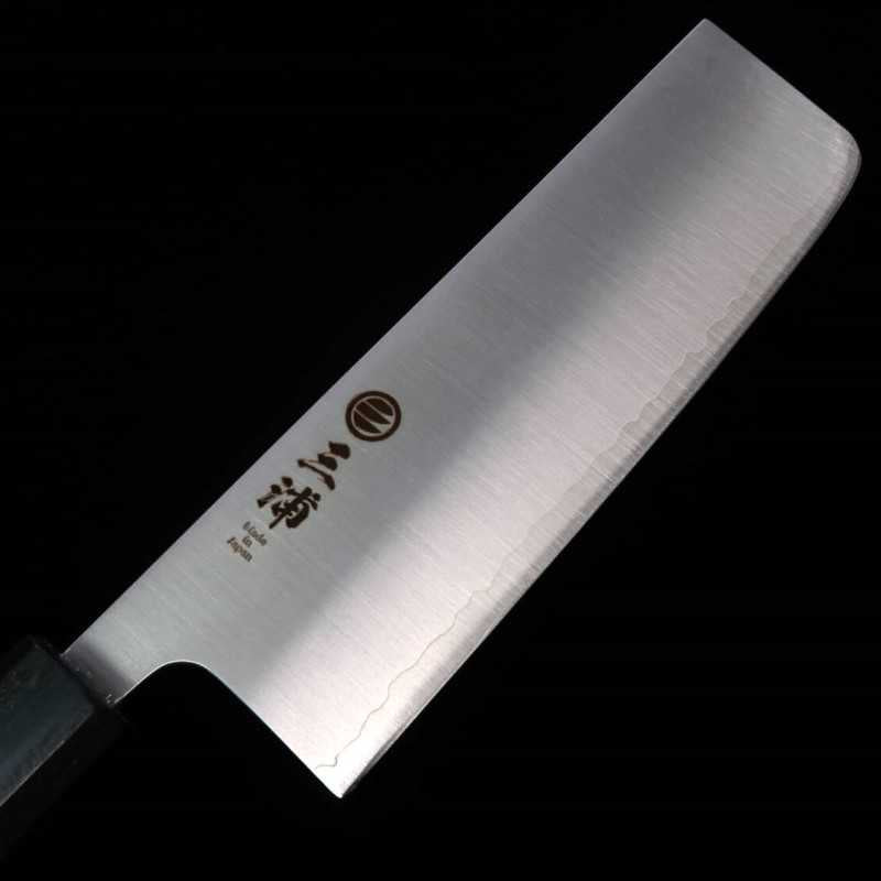 MIURA SUS440C Couteau à légumes, manche bleu (165 mm)