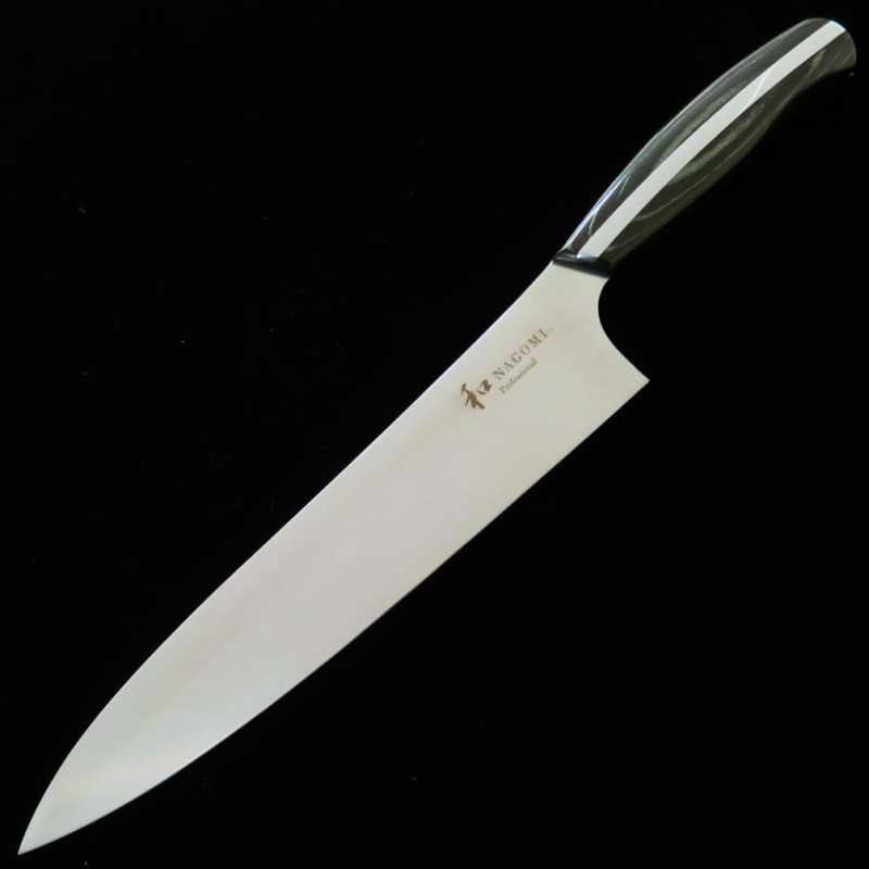 和 NAGOMI Professional 国産特殊ステンレス鋼 牛刀 (240mm)