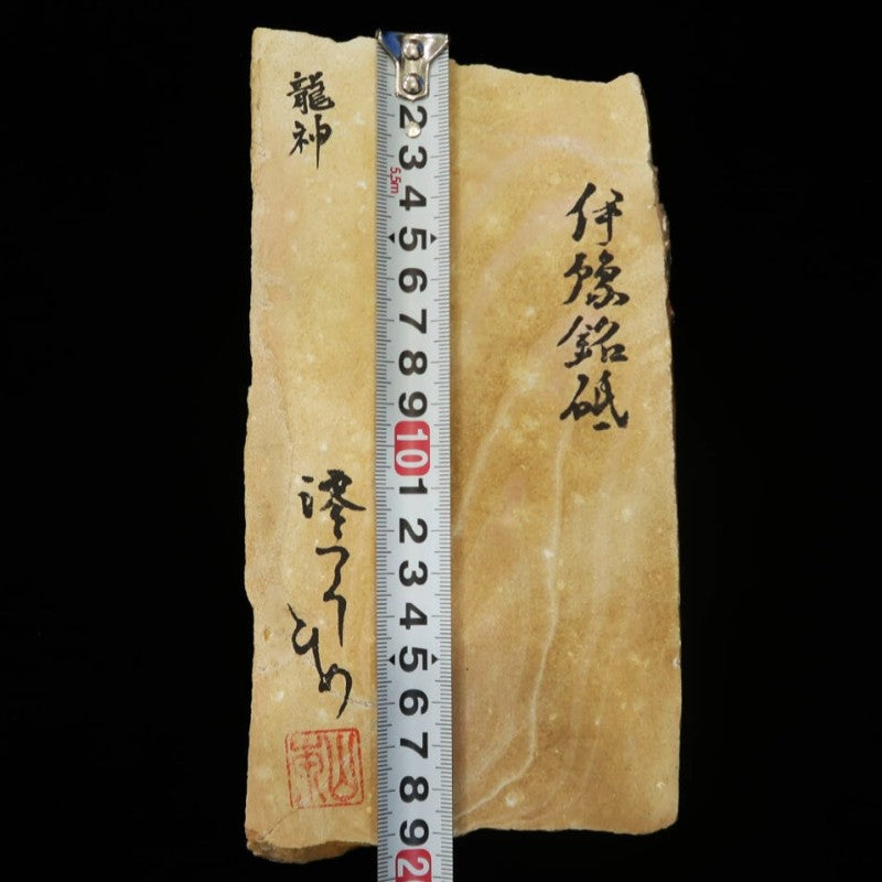 Miotsukushihime Natural whetstone Iyo whetstone Ryujin 107 x 212 x 29 mm