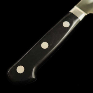Kiritsuke Yanagiba SAKAI TAKAYUKI Grand Chef, Serie Acero especial, con funda negra (300 mm)
