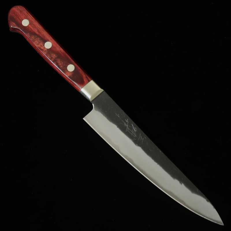 MIURA Petty Super Blue steel Black Nashiji (135mm)