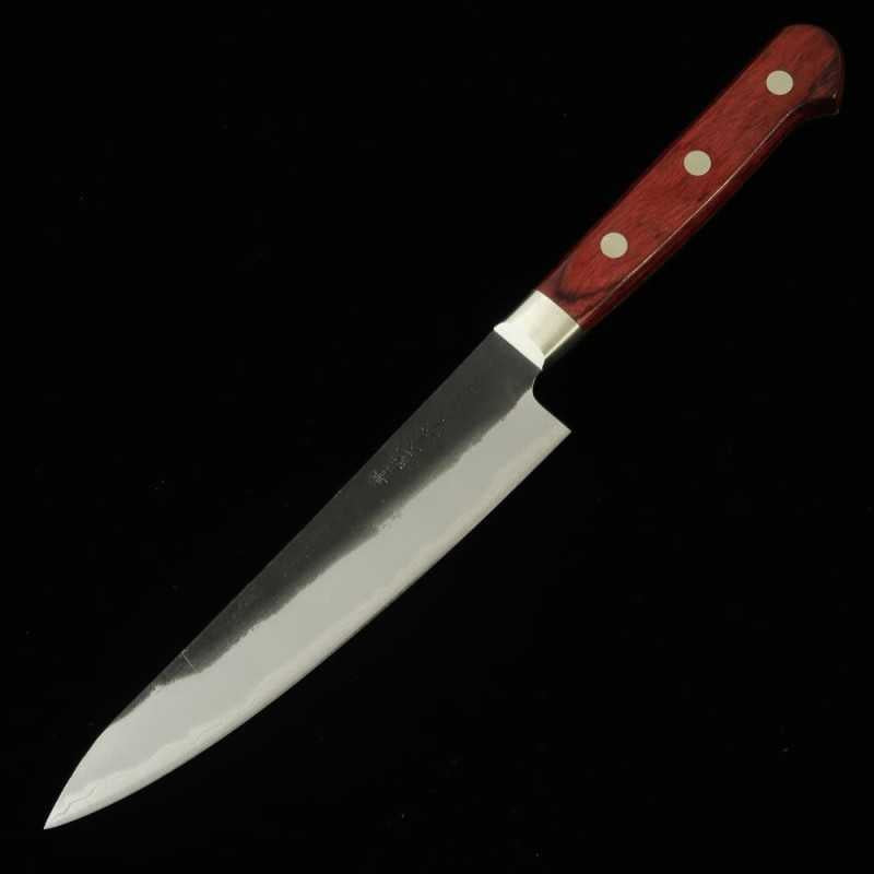 MIURA Petty Super Blue steel Black Nashiji (135mm)
