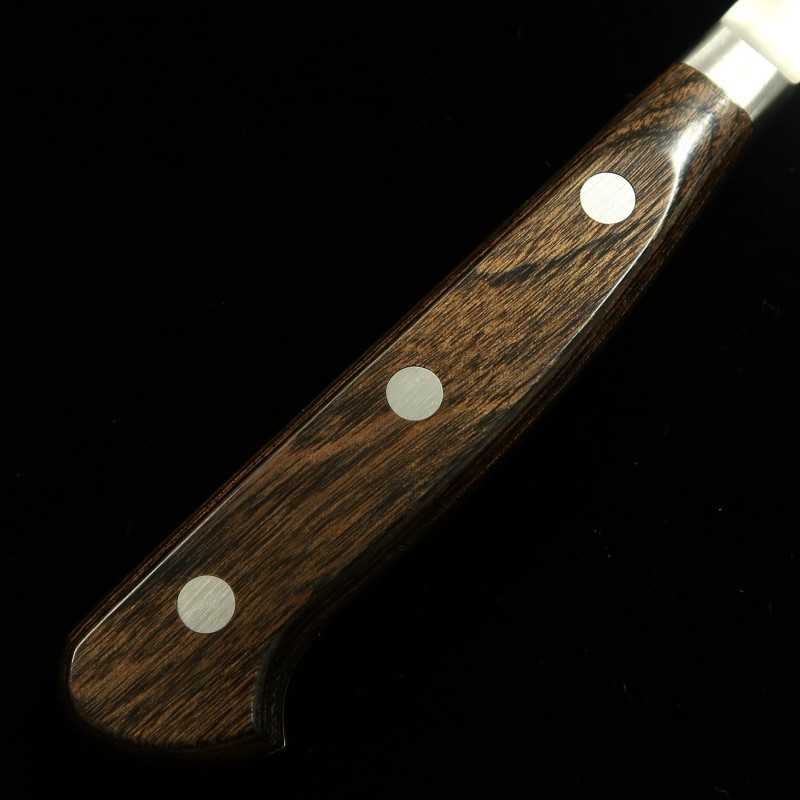Miura Silver #3 Sujihiki, manche brun foncé (240/270 mm)