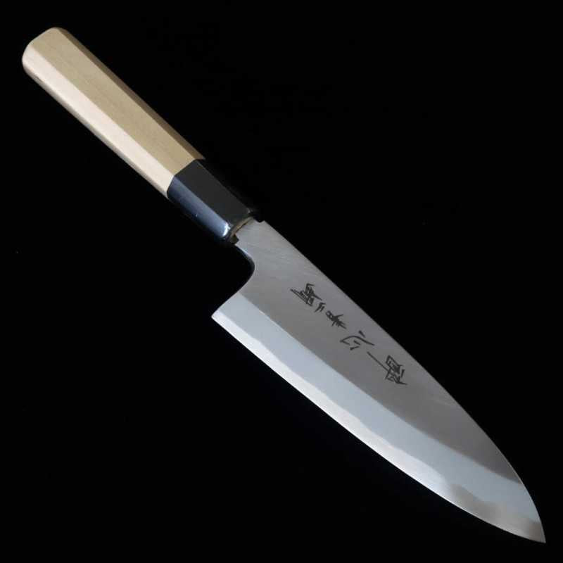 酔心 SUISIN Funayuki Aogami nº 2 Honkasumi mango octogonal de magnolia (165 mm)